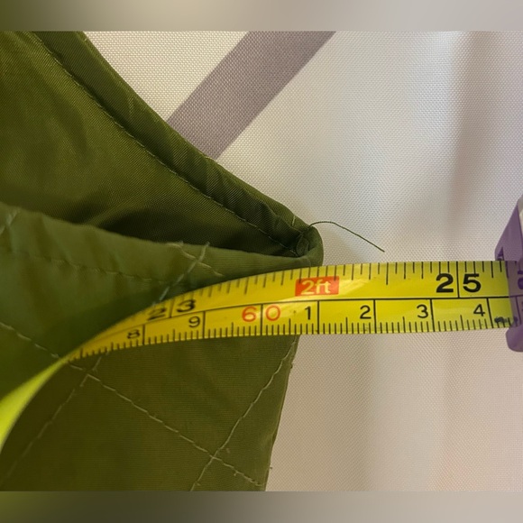 Christopher & Banks Green Quilted Vest - Picture 4 of 6